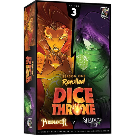 Dice Throne: Season One: Pyromancer vs Shadow Thief