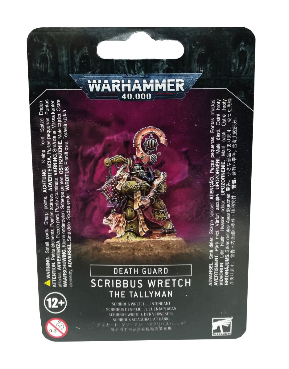 Death Guard: Scribbus Wretch, the Tallyman