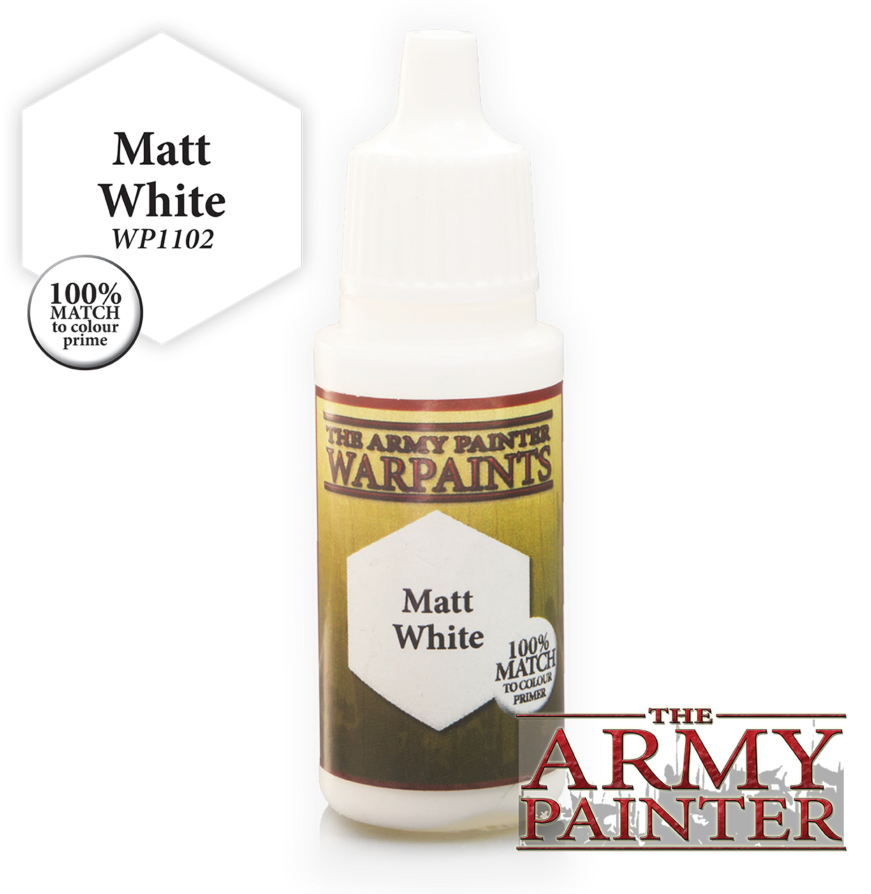 Warpaints: Matt White (18ml)