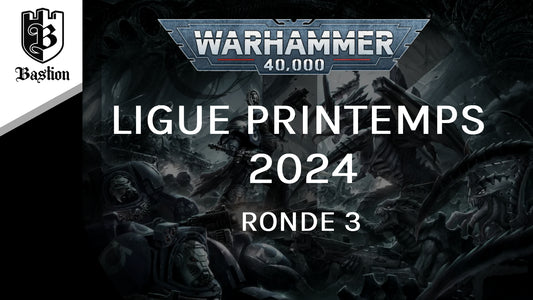 Ligue Warhammer 40,000: Printemps 2024 - Ronde 3