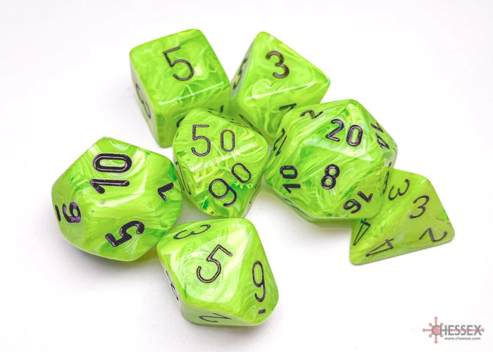 Vortex: 7 Die-Set Bright Green/Black