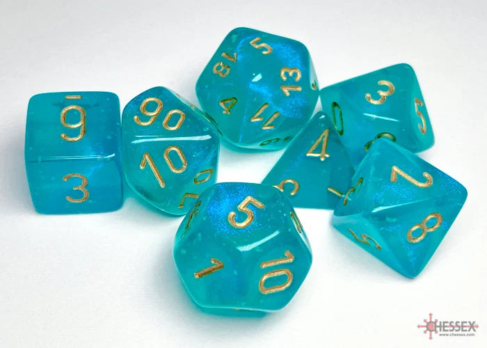 Borealis: 7 Die-Set Teal/Gold