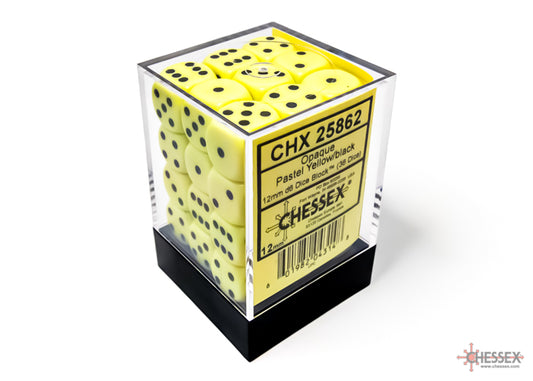 Opaque: Pastel Yellow/Black