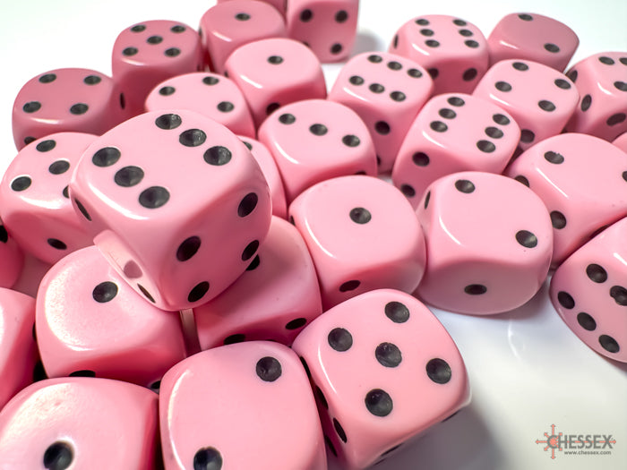 Opaque: Pastel Pink/Black