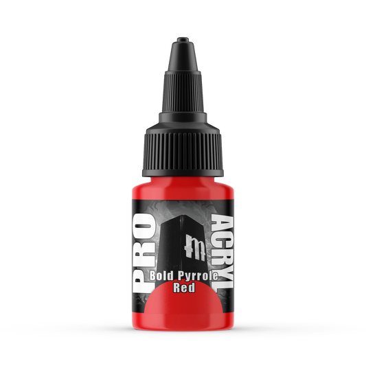 Monument Hobbies Pro Acryl Standard Bold Pyrrole Red 22ml