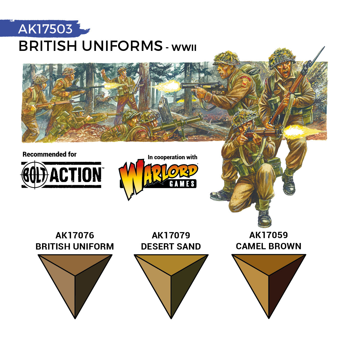 AK Quick Gen: British Uniforms Set