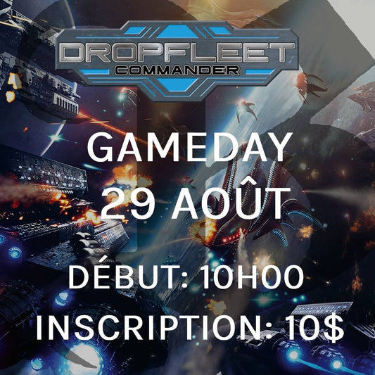 Gameday Dropfleet Commander - Aout
