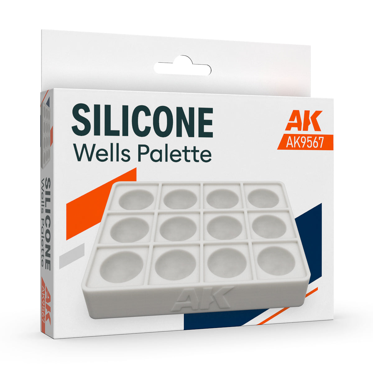AK Interactive: Silicone Wells Palette