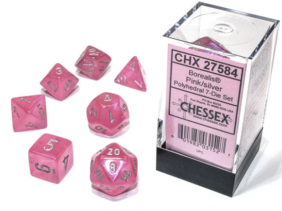 Borealis: 7 Die-Set Pink/Silver
