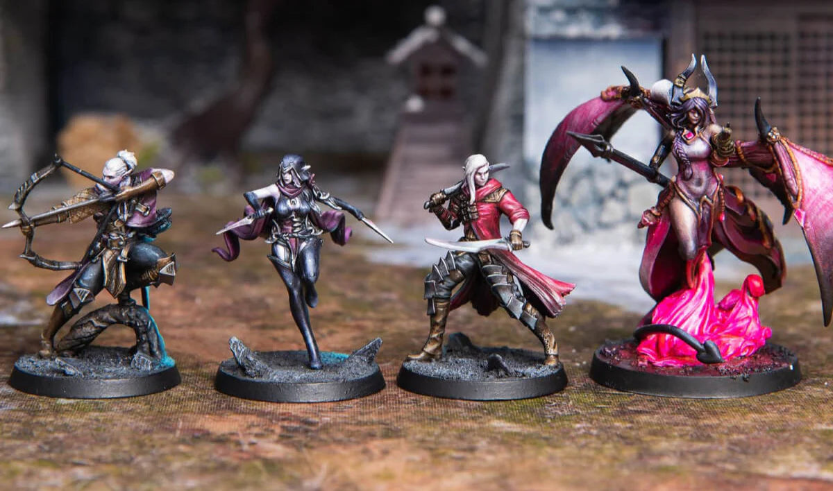 Eldfall Chronicles: Coalition of Thenion vs Sand Kingdoms Two Player Starter Set