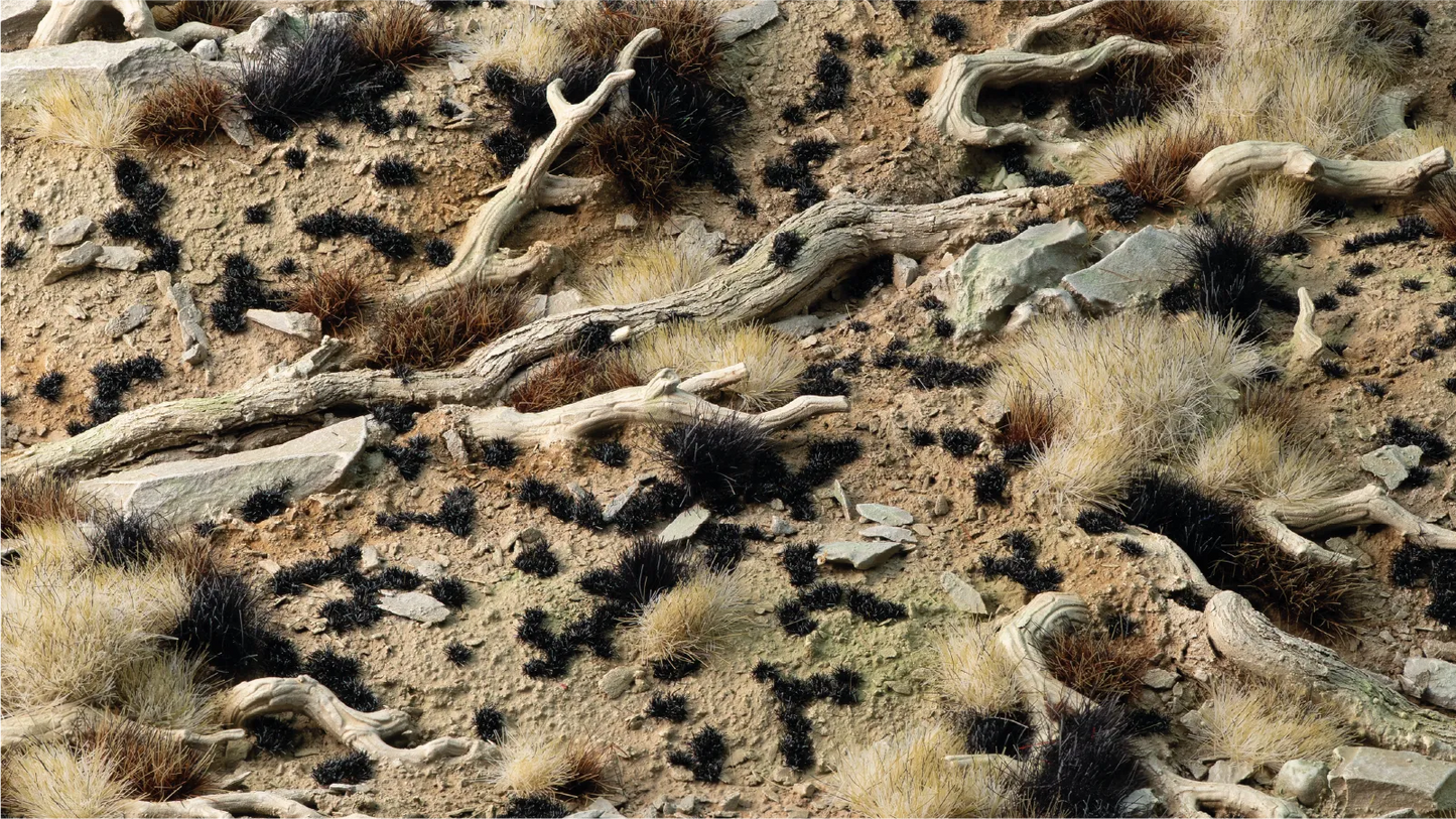 Gamers Grass: Tiny Black Tuft 1mm