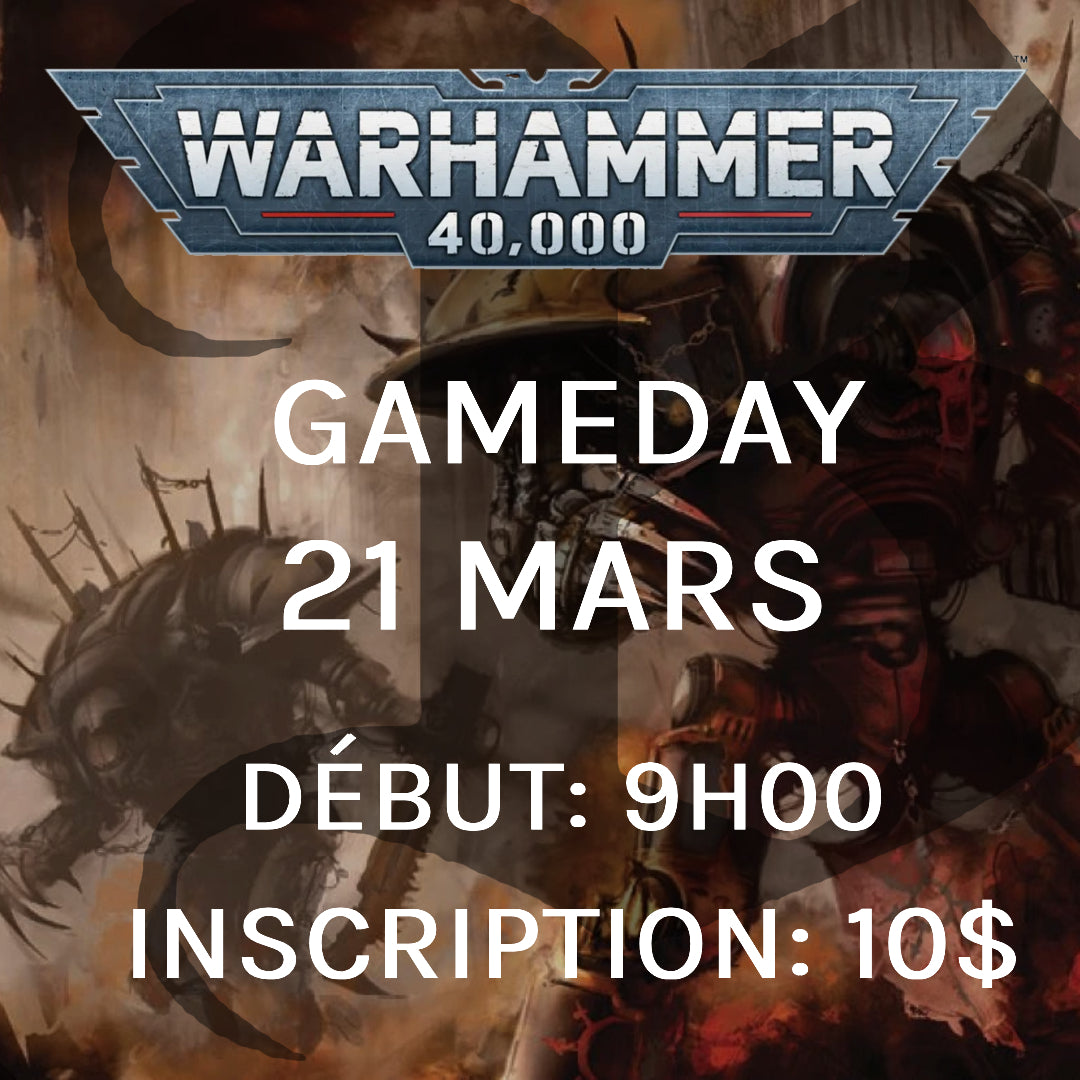 Gameday Warhammer 40,000 - Mars