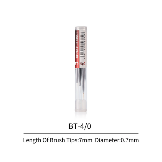DSPIAE: 4/0 Fine Brush Tips (3pcs)