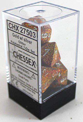 Glitter: 7 Die-Set Gold/Silver