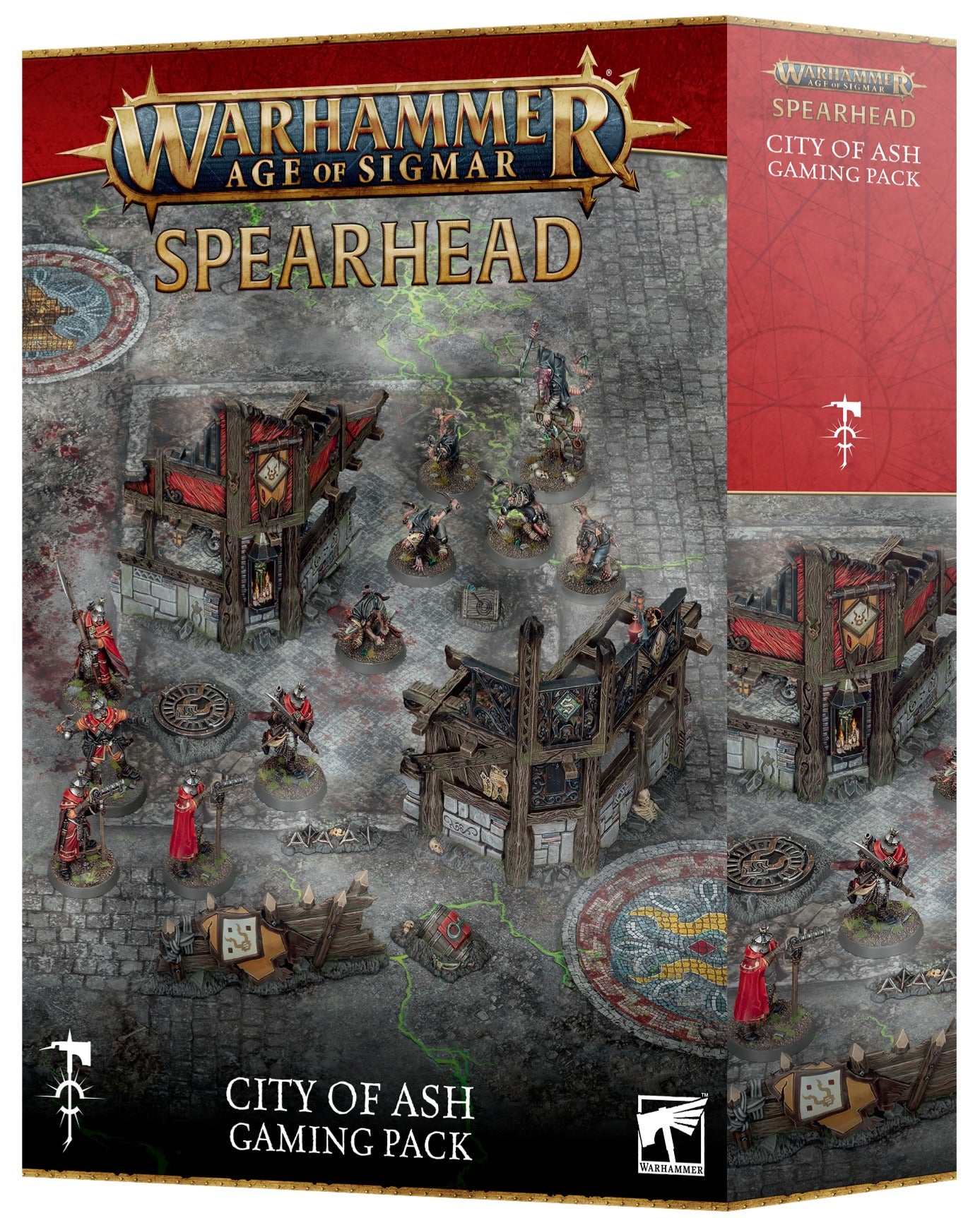 Warhammer Age of Sigmar: CIties of Ash Gaming Pack