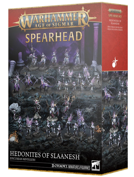 Hedonites of Slaanesh: Epicurean Revellers Spearhead