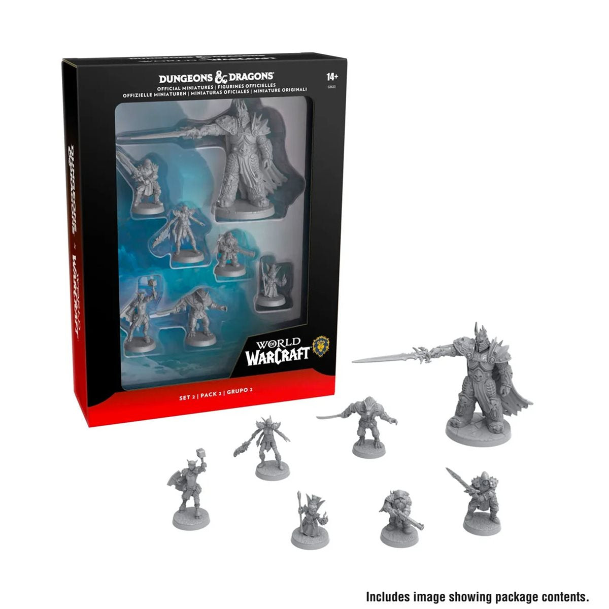 Dungeons and Dragons: World of Warcraft Miniatures Alliance Pack