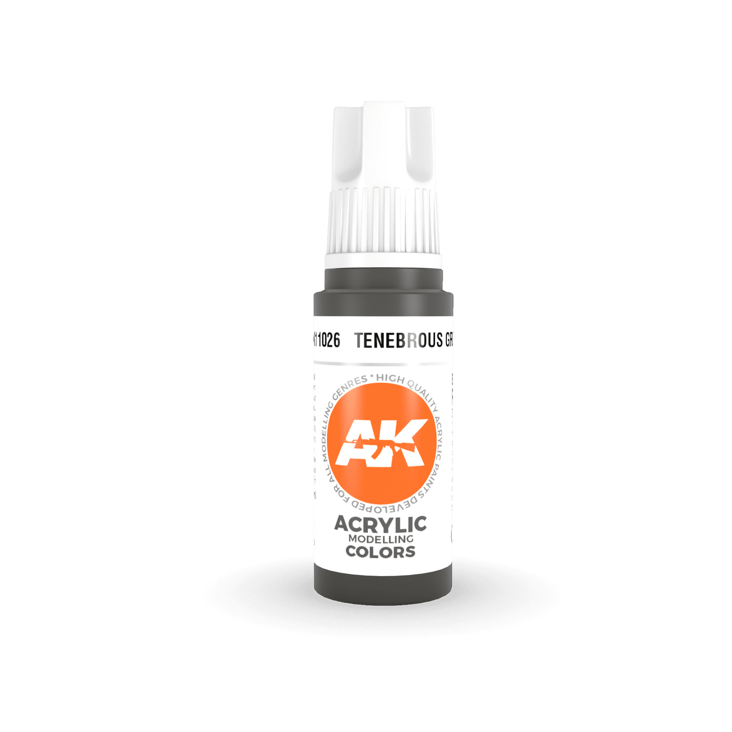 AK Interactive 3G Acrylic Tenebrous Grey