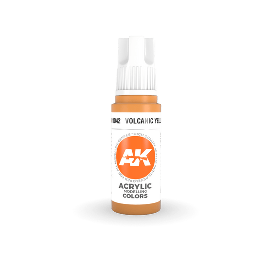 AK Interactive 3G Acrylic Volcanic Yellow