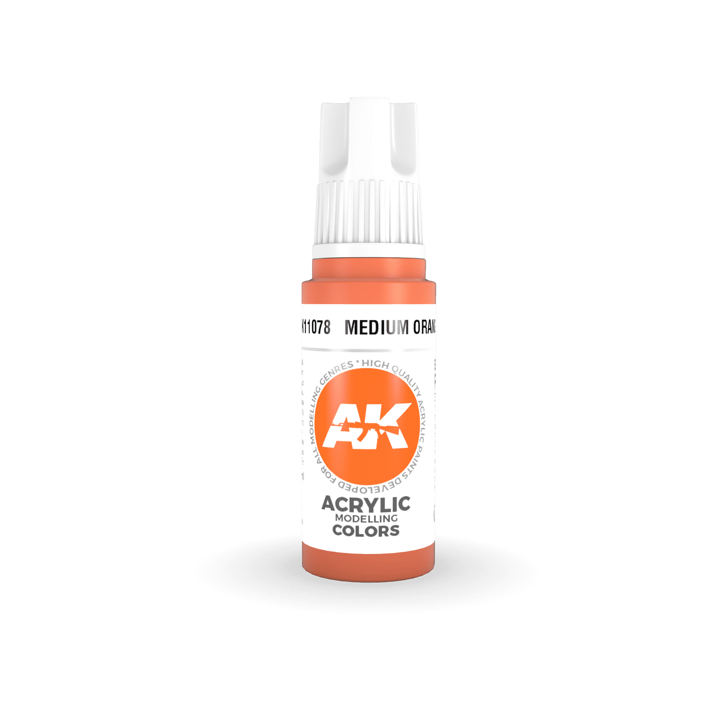 AK Interactive 3G Acrylic Medium Orange