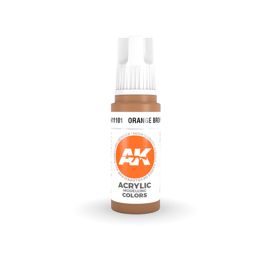 AK Interactive 3G Acrylic Orange Brown