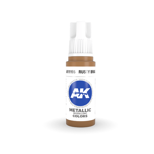 AK Interactive 3G Acrylic Rusty Brass