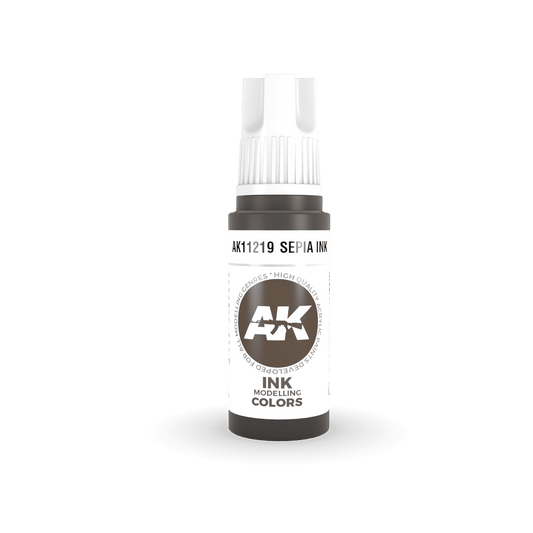 AK Interactive 3G Acrylic Sepia Ink
