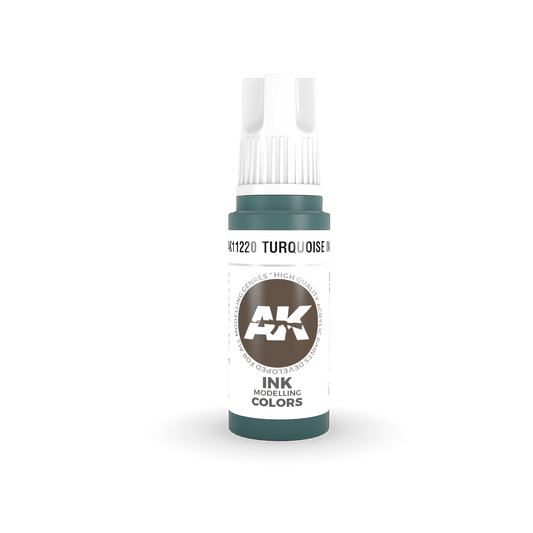 AK Interactive 3G Acrylic Turquoise Ink