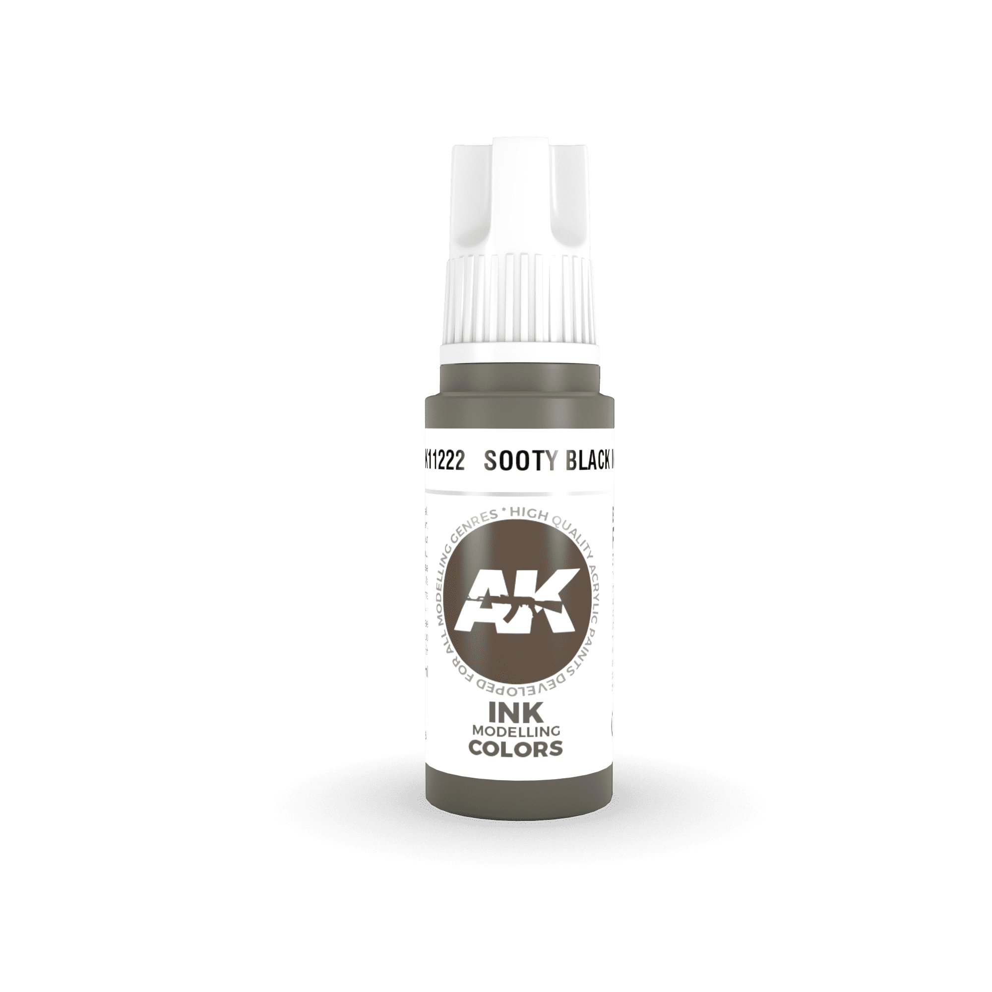 AK Interactive 3G Acrylic Sooty Black Ink – Bastion