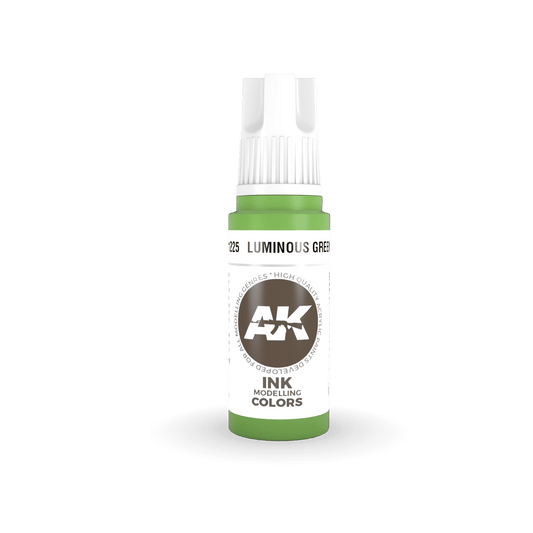 AK Interactive 3G Acrylic Luminous Green Ink