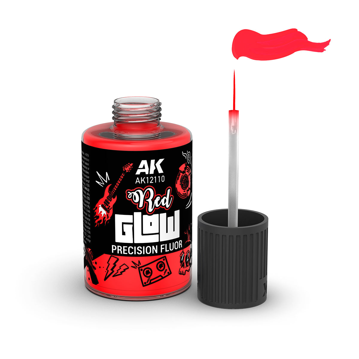 AK Interactive: Red Glow Precision Fluor