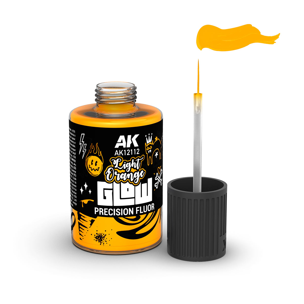 AK Interactive: Light Orange Glow Precision Fluor