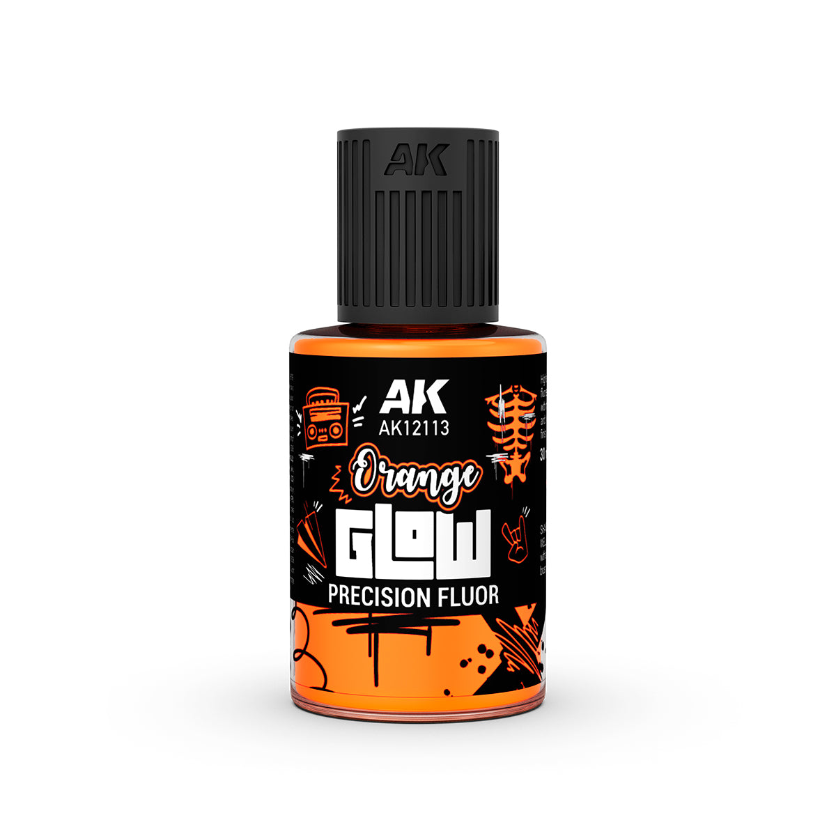 AK Interactive: Orange Glow Precision Fluor