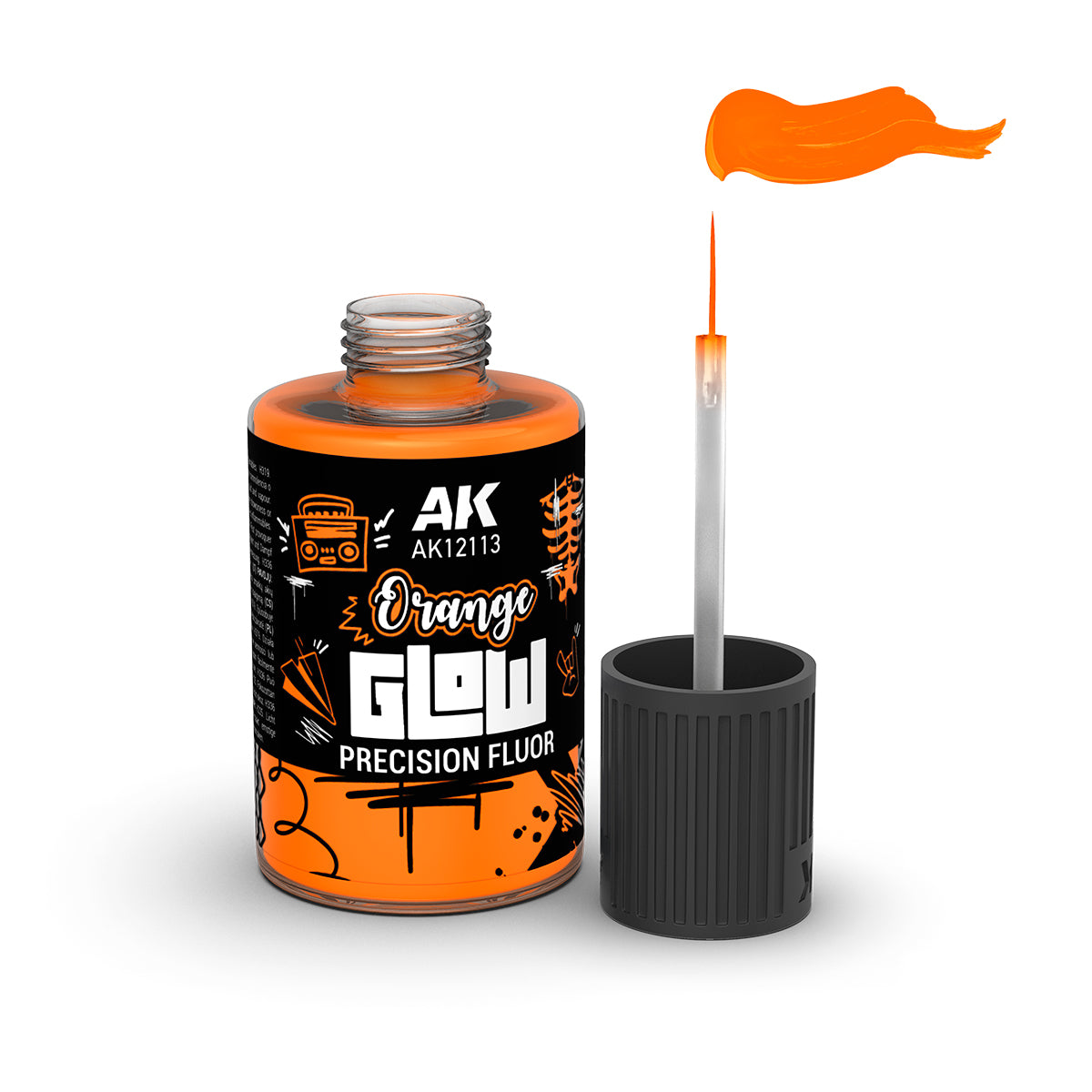 AK Interactive: Orange Glow Precision Fluor