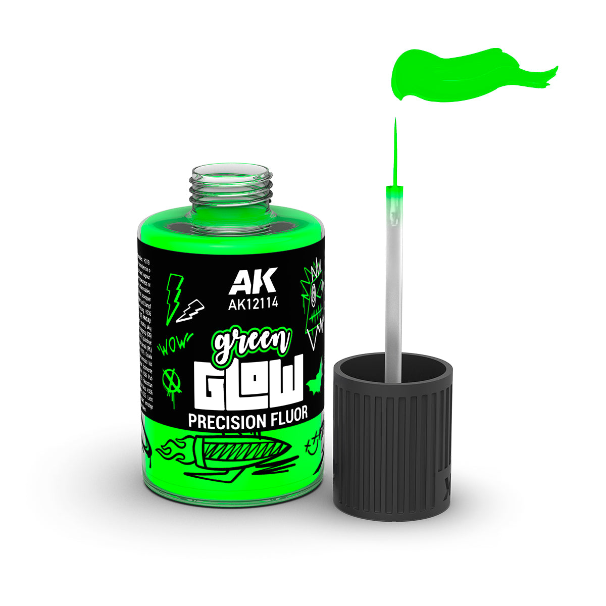 AK Interactive: Green Glow Precision Fluor