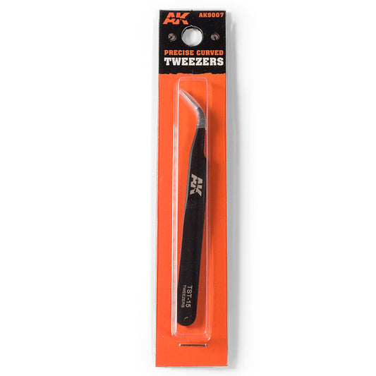 AK Interactive: Precise Curved Tweezers