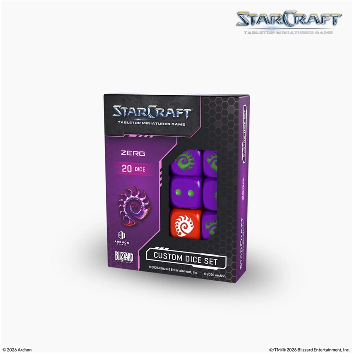 Zerg: Custom Dice Set