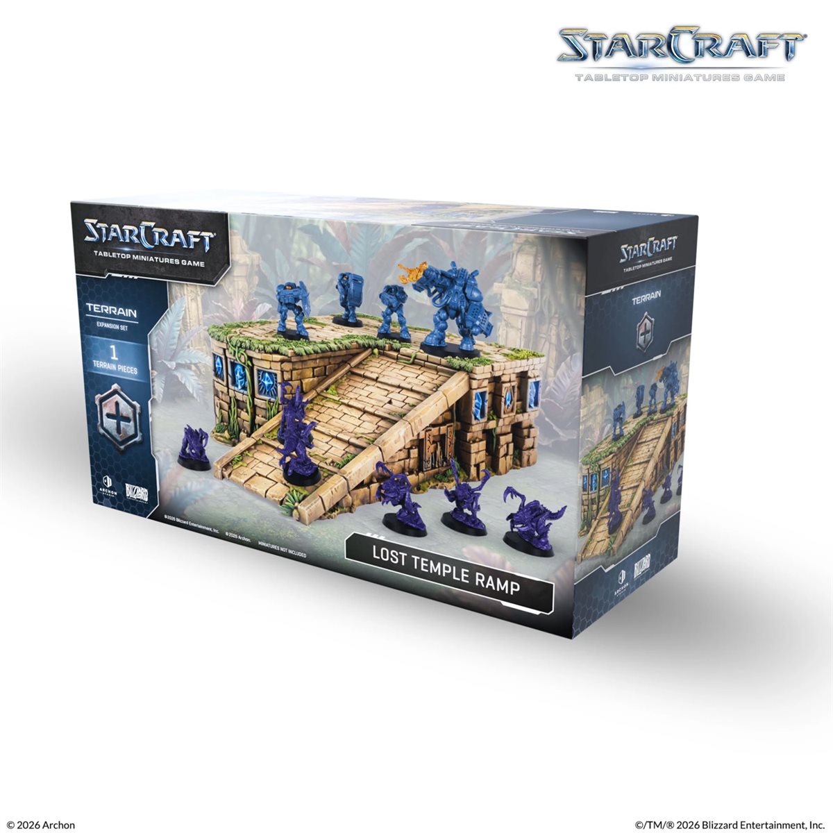 Starcraft: Lost Temple Ramp Terrain Expansion