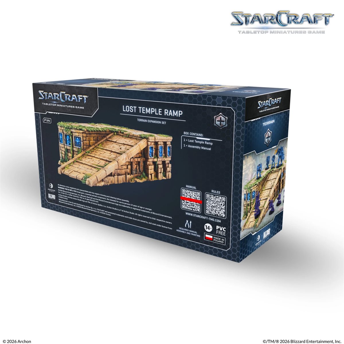 Starcraft: Lost Temple Ramp Terrain Expansion
