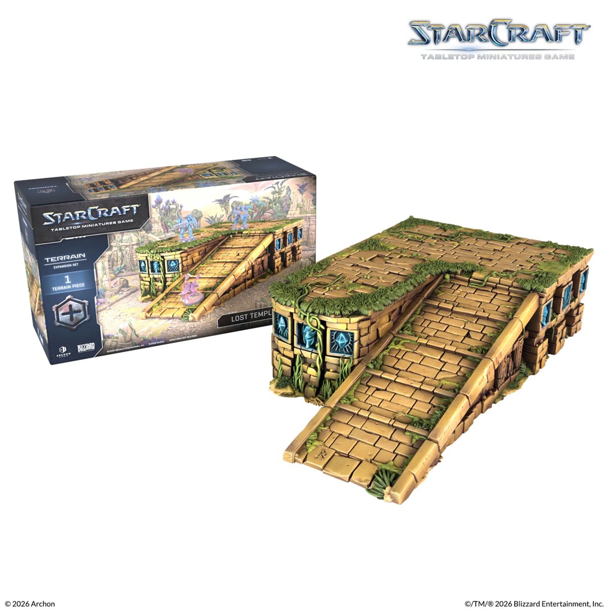 Starcraft: Lost Temple Ramp Terrain Expansion