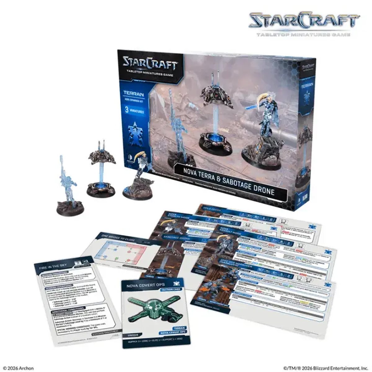 Terran: Nova Terra and Sabotage Drone