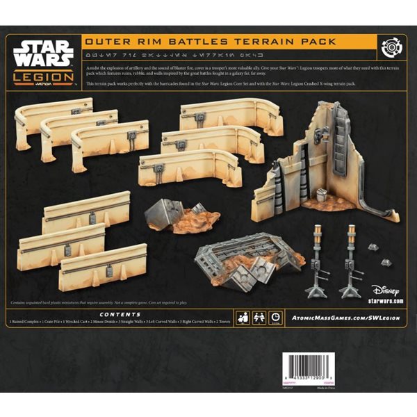 Star Wars Legion: Outer Rim Battles Terrain Pack