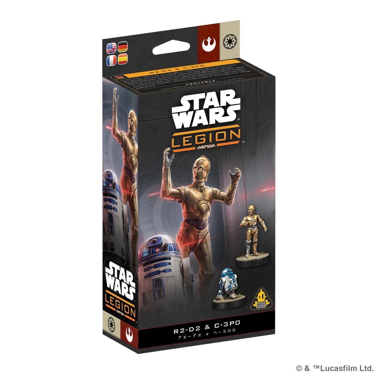 Star Wars Legion: R2-D2 and C-3PO