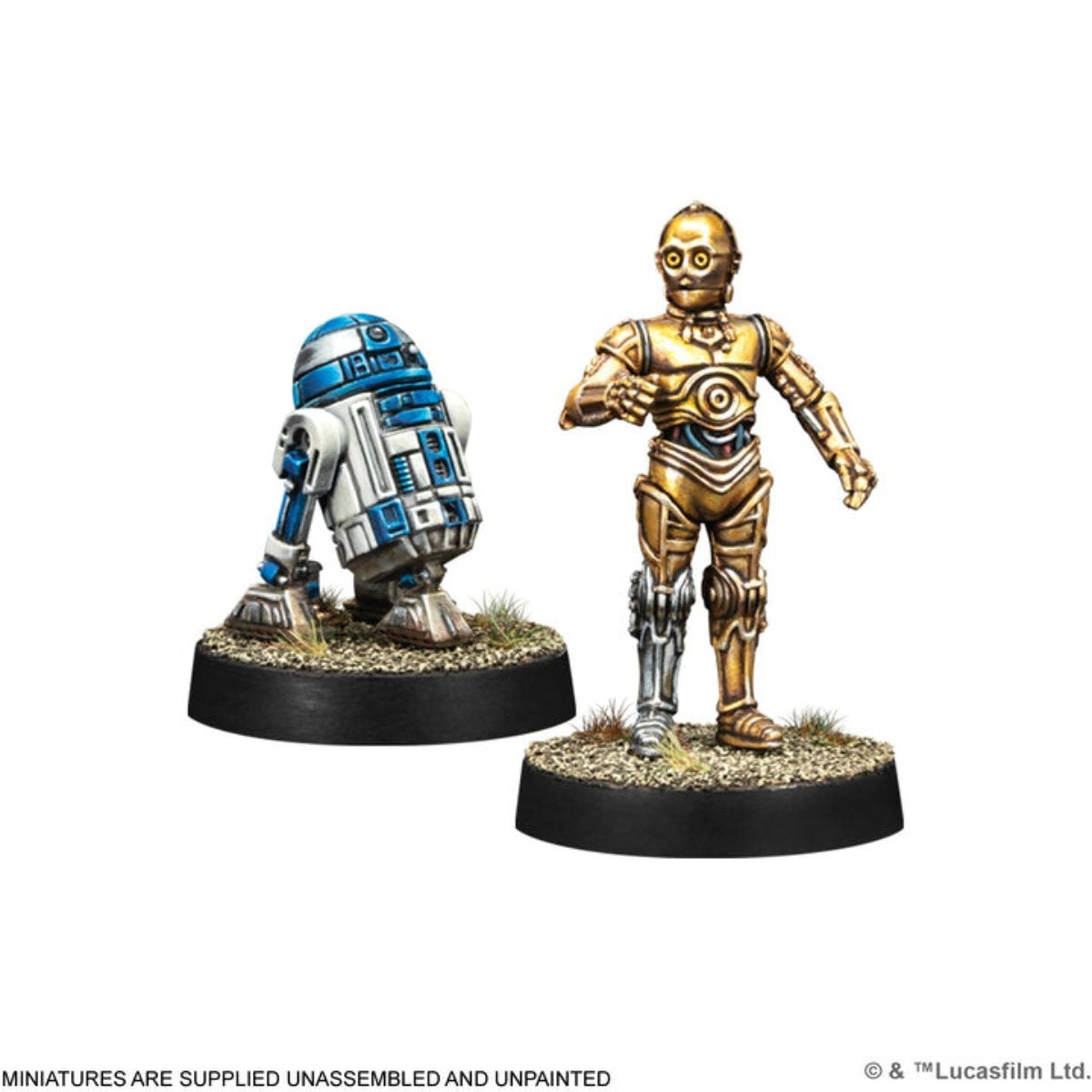 Star Wars Legion: R2-D2 and C-3PO