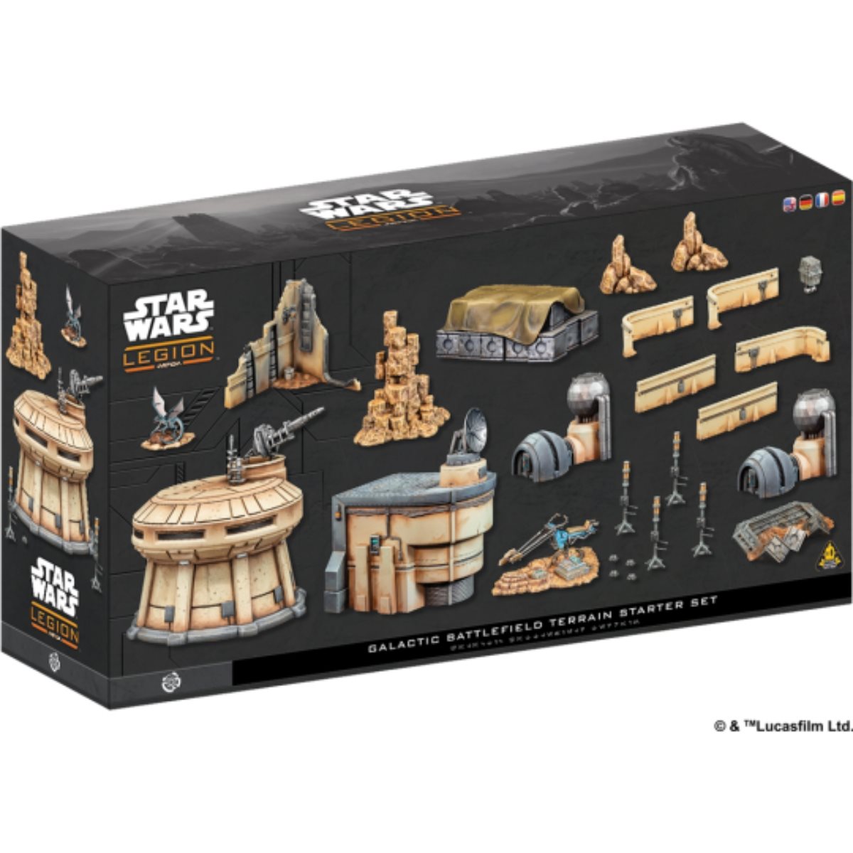 Star Wars Legion: Galactic Battlefield Terrain Starter Set