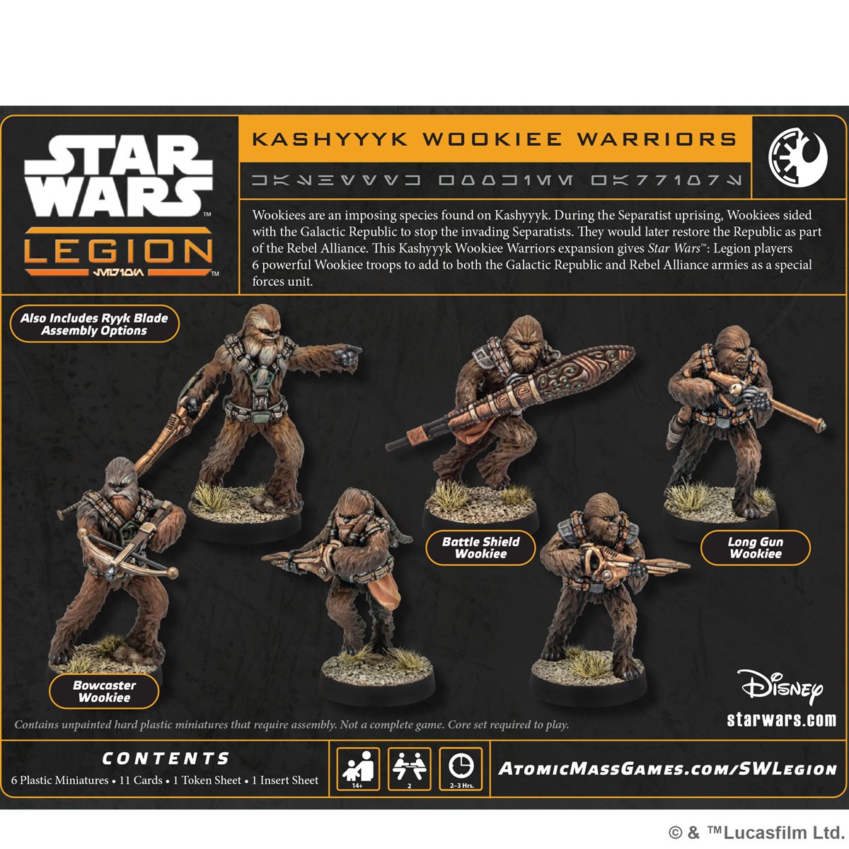 Star Wars Legion: Kashyyk Wookie Warriors