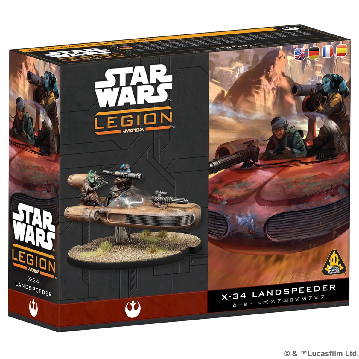 Rebel Alliance: X-34 Landspeeder