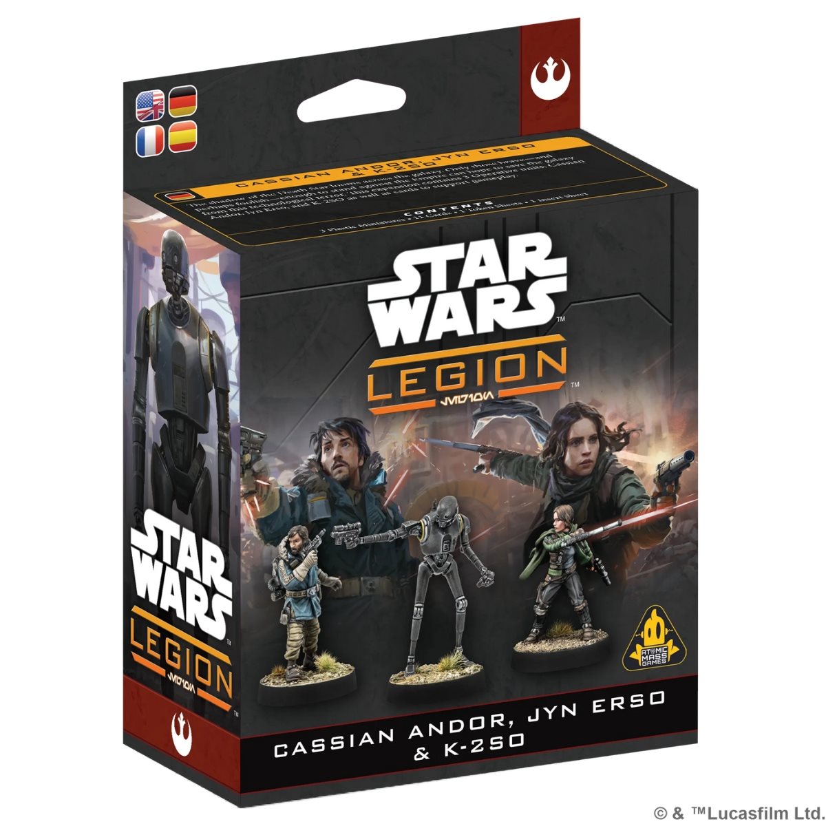 Rebel Alliance: Cassian Andor, Jyn Erso and K-2SO