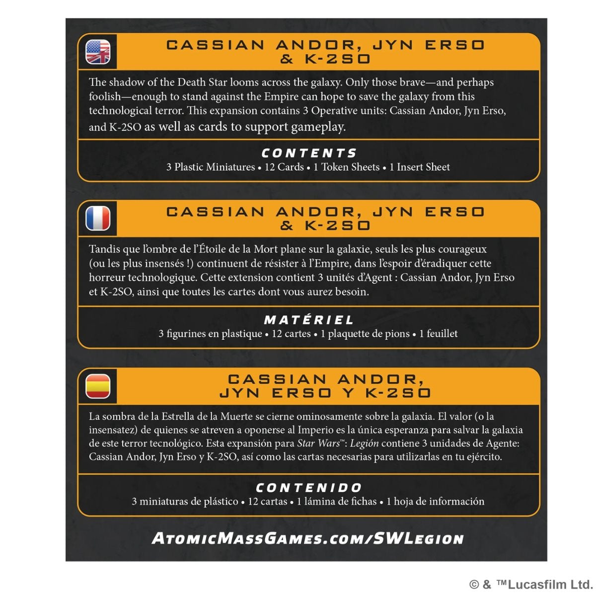 Rebel Alliance: Cassian Andor, Jyn Erso and K-2SO