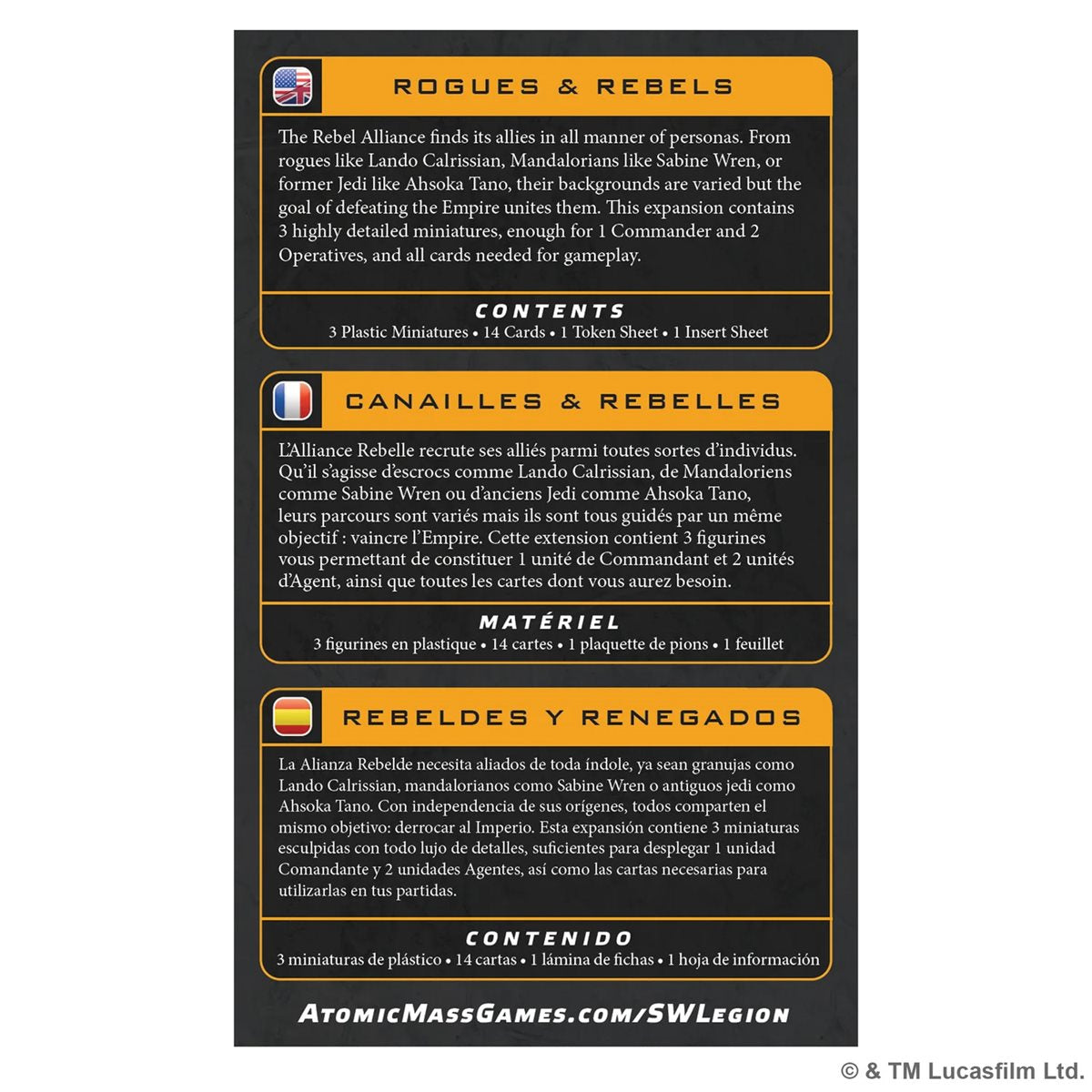 Rebel Alliance: Rogues and Rebels